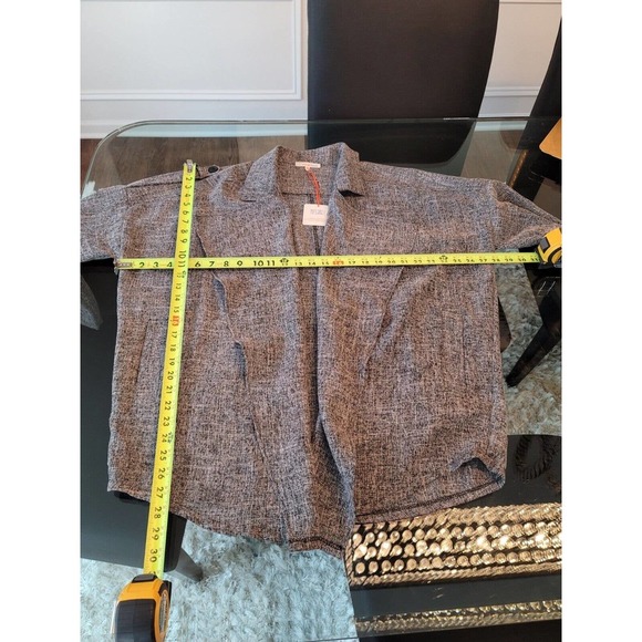 Orange Creek Women's Gray Polyester Long Sleeve Buttons Front Cardigan One Size - Picture 11 of 12